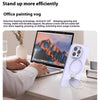 Liquid Silicone Magnetic Bracket Phone Case Applicable Anti-fall