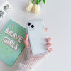 Applicable Soap Phone Case Transparent Soft Shell Fine Hole