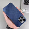 Metal Corrugated Grating Skin Frosted Phone Case