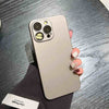 Simple Solid Color Anti Fall Cover Ultra-thin Frosted