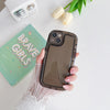 Applicable Soap Phone Case Transparent Soft Shell Fine Hole