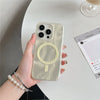 Skin-sensitive Color Corrugated Stripe Magnetic Phone Case