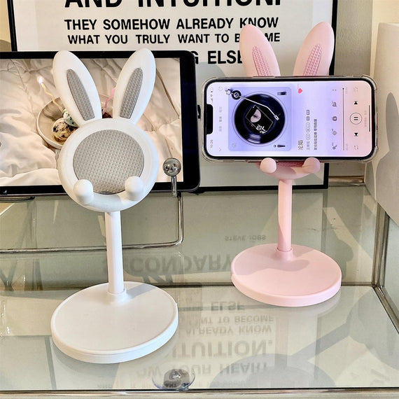 Kaninchen Handy Halterung Desktop Einstellbar Einstellbar Multifunktionale Tragbare