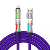 240W Light Column Four-in-one Colorful Indicator Light Mobile Phone Charging Cable