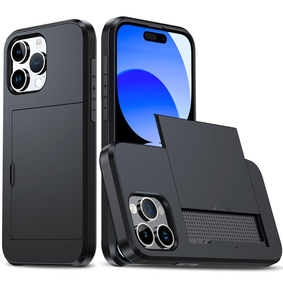 Étui de téléphone SGP Carte Push Card Slide
