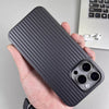 Metal Corrugated Grating Skin Frosted Phone Case