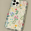 Floral Transparent All-inclusive Space Phone Case