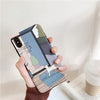 Embossed Cat Net Red Cartoon Mobile Phone Case