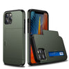 Étui de protection pour téléphone portable, coque coulissante, porte-cartes, deux en un, anti-chute, porte-cartes de crédit