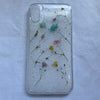 Small floral real flower anti-drop transparent protective cover