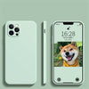 Liquid Silicone Fine Hole Straight Edge Mobile Phone Case