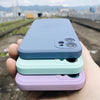 Compatible With Apple, Straight-Edge Rubik's Cube Liquid Silicone Case For Phone Case