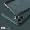 Compatible With Apple, Straight-Edge Rubik's Cube Liquid Silicone Case For Phone Case