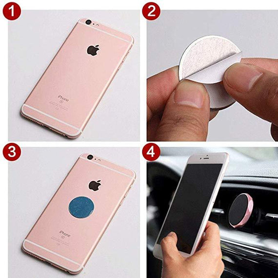 Magnetischer Metallscheibenaufkleber für Mobiltelefone