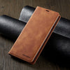 Suitable For  Skin-Sensing Mobile Phone Case Wallet Card Holster Flip Cover Case