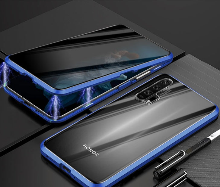 Coque de protection magnétique anti-espion pour téléphone
