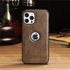 Car Line Leather Grain Stitching Mobile Phone Case All-inclusive Protective Cover