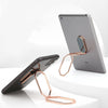 Magic Ring Folding And Sticking Zinc Alloy Metal Mobile Phone Ring Buckle