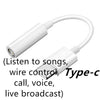 Telefon-Audiokabel Kopfhörerkabel LeTV-Audioadapter