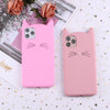 Cat ears and whiskers phone case