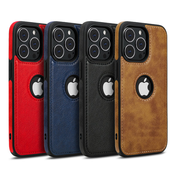 Applicable Car Line Leather Pattern Stitching  Mobile Phone Case