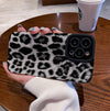 Black And White Leopard Print Phone Case 15 15PRO