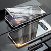 Mobile Phone Case With Double-sided Magneto Metal Edge