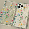 Floral Transparent All-inclusive Space Phone Case