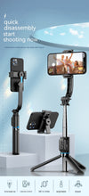 Abnehmbarer Desktop-Ständer Multifunktionaler Bluetooth-Selfie-Stick