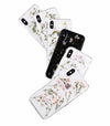 Small floral real flower anti-drop transparent protective cover