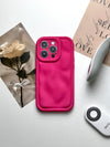 Solid Color Meteorite Pattern Phone Case Silicone Drop-resistant Protective Cover