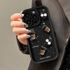 Cute Briquette Biscuit Drop-resistant Soft Phone Case