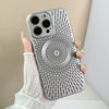 Coque de téléphone respirante, dissipation thermique, réseau, chargement magnétique, sensation de peau, housse de protection