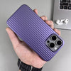 Metal Corrugated Grating Skin Frosted Phone Case