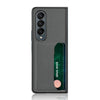 Simple Card-inserting Litchi Pattern Phone Case