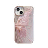 Coque de protection pour téléphone à motif papillon électrolytique