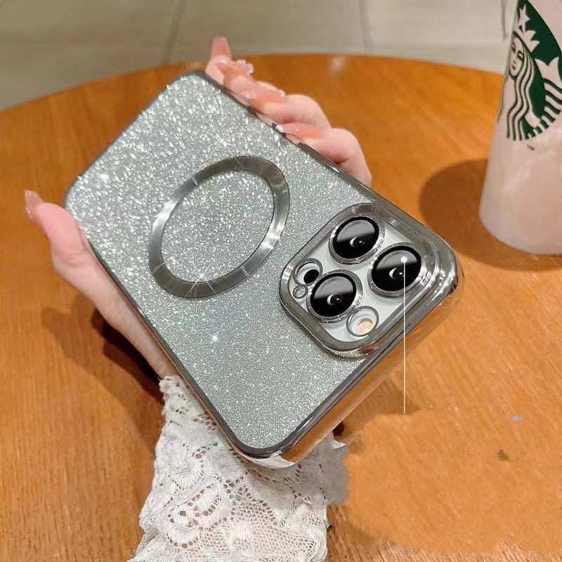 Electroplating Magnetic Transparent Soft Shell Protective Cover