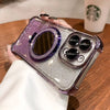 Magnetic Bracket Phone Case With Lens Protector Four Corners Drop-resistant
