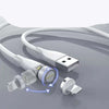 Three In One Data Cable 540 Degree Rotation Spherical Magnetic Charging