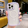 Magnetic Shell Wave Soft Phone Case