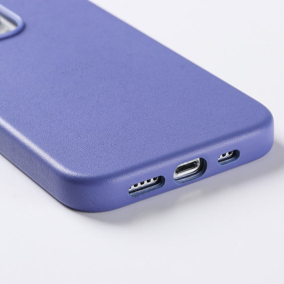 Étui de protection magnétique en cuir pour téléphone