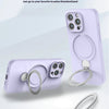 Liquid Silicone Magnetic Bracket Phone Case Applicable Anti-fall