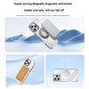 Phone Case Transparent 360 Magnetic Rotating Bracket Drop-resistant