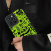European And American Wave Brand Graffiti English Cartoon Phone Case