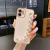 Electroplated Pearl Bracelet All-inclusive Soft Case Mobile Phone Protective Case