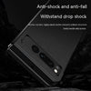 Plain Leather Anti-fall Ultra-thin Foldable Leather Protective Shell