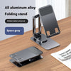 Metal Aluminum Alloy Rotating Mobile Phone Bracket Foldable Desktop