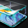Mobile Phone Case With Double-sided Magneto Metal Edge
