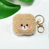 Housse de protection pour écouteurs en peluche mignonne