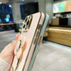 Electroplating Big Windmill Bracket All-inclusive Phone Case